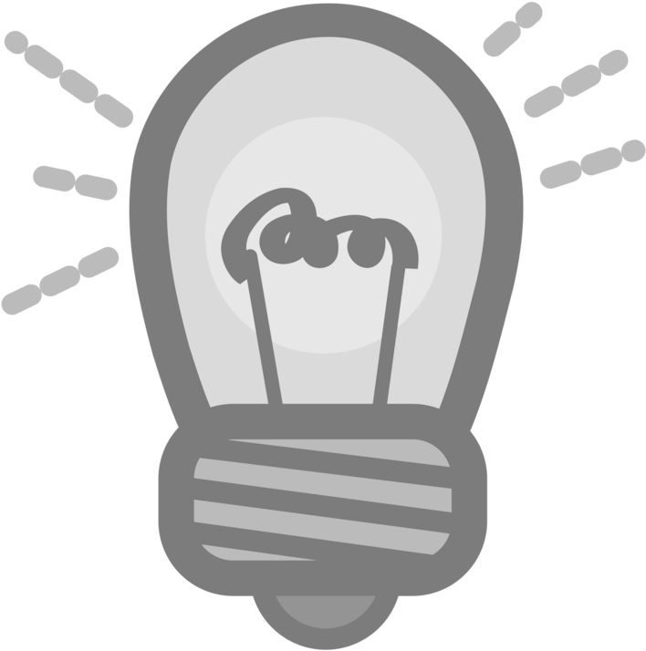 Incandescent Light Bulb Computer Icons Clip Art Christmas - Light Bulb Clip Art - Png Download (750x750), Png Download