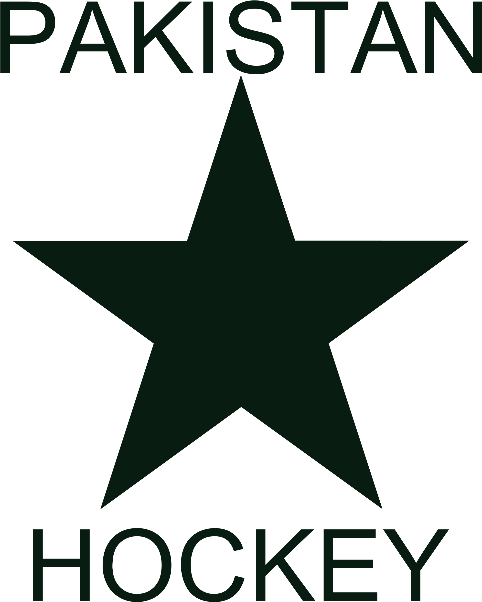 Pakistan Hockey Federation - Pakistan Hockey Federation Logo Clipart (2000x2500), Png Download