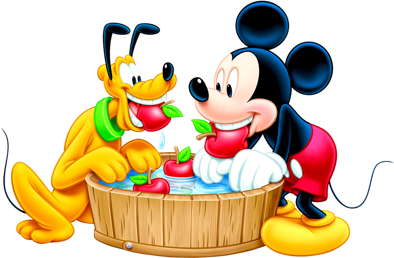 Goofy Mickey Mouse Transparent Image - Wall Decal Disney Pluto Clipart (800x800), Png Download