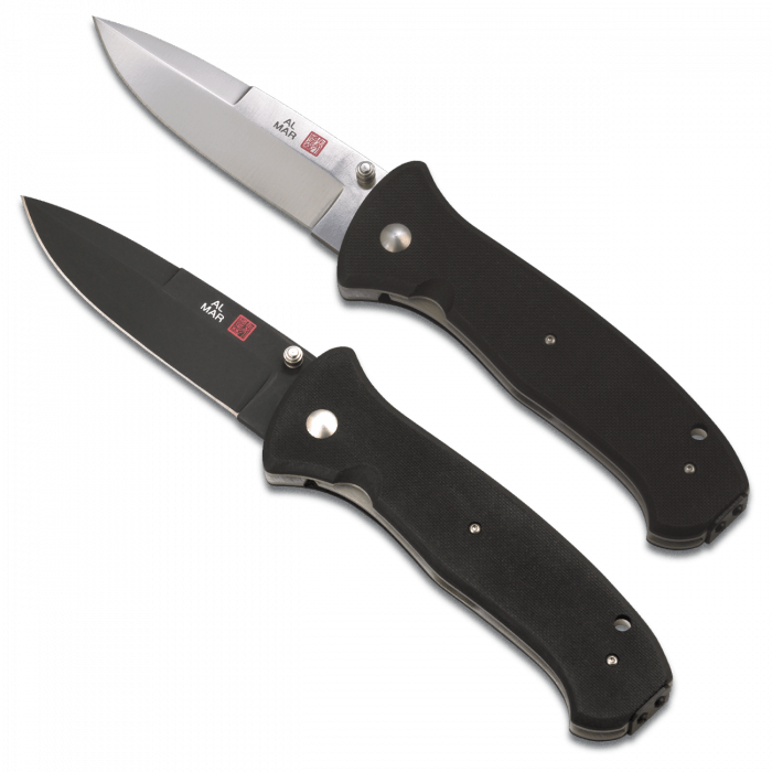 Sere 2000™ - Al Mar Folding Knife Clipart (700x700), Png Download