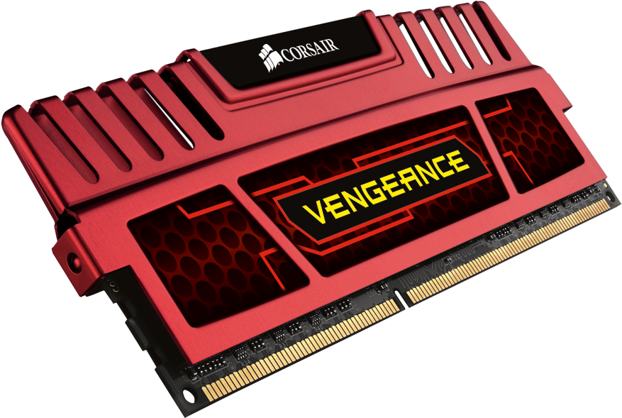 Media - Corsair Vengeance Ddr3 Blue Clipart (900x610), Png Download