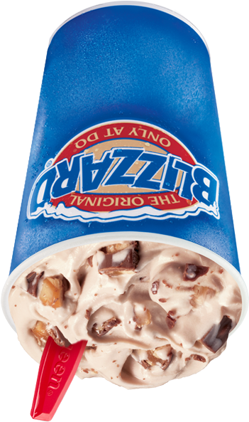 Snickers Blizzard® - Dq Blizzard Transparent Background Clipart (600x600), Png Download