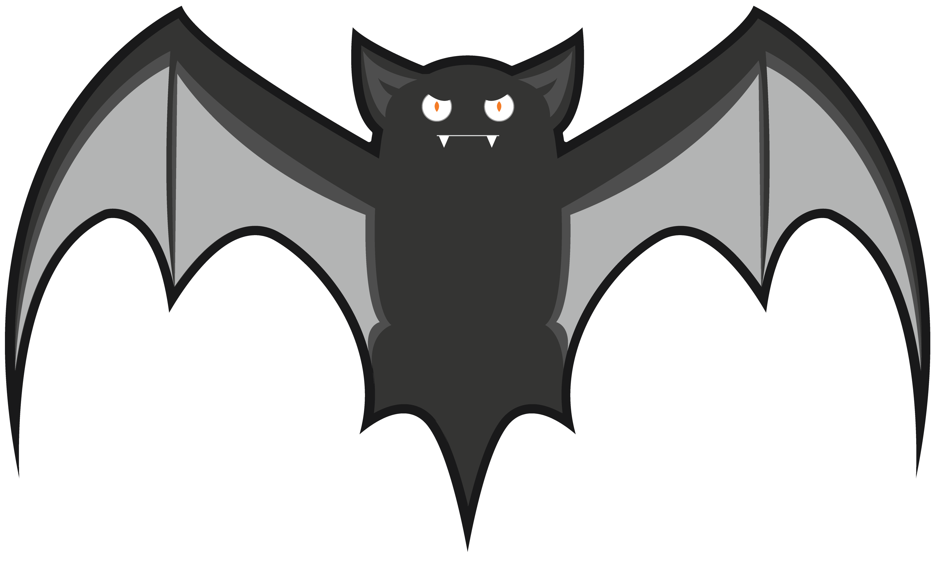 Annoyed Bat Is Annoyed - Little Brown Myotis Clipart (4350x4032), Png Download