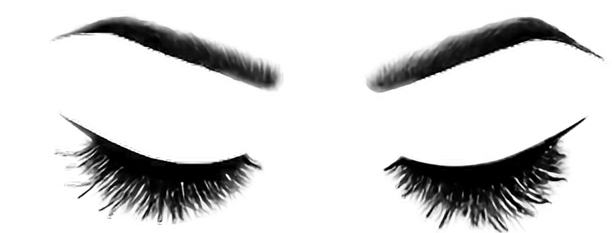 #eyes #eyelashes - Brows And Lashes Logo Clipart (1024x1024), Png Download