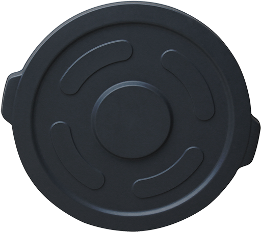 Lid For 55-gallon Gladiator™ Waste Container - Circle Clipart (600x600), Png Download