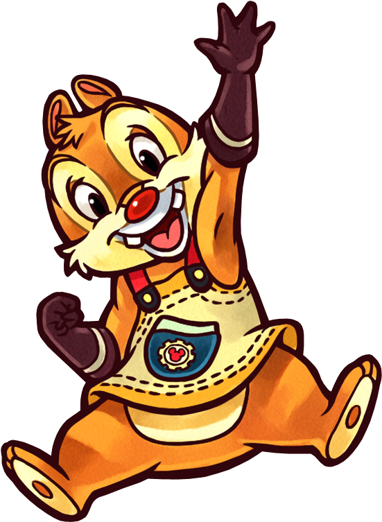 Dale Khartwork - Chip And Dale Kh Clipart (702x831), Png Download