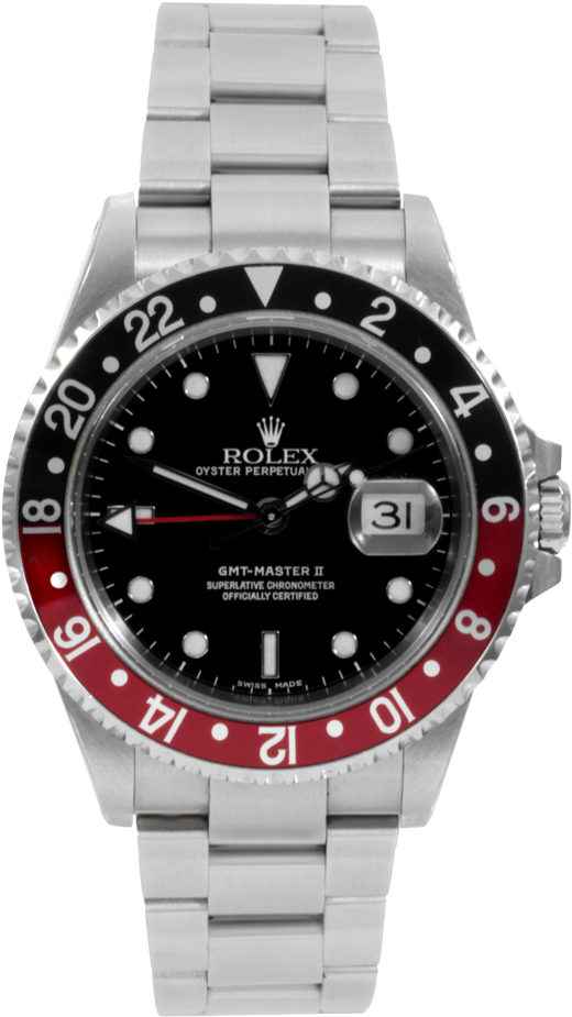 Preowned Category - Rolex Gmt Master 2 Png Clipart (1000x1000), Png Download