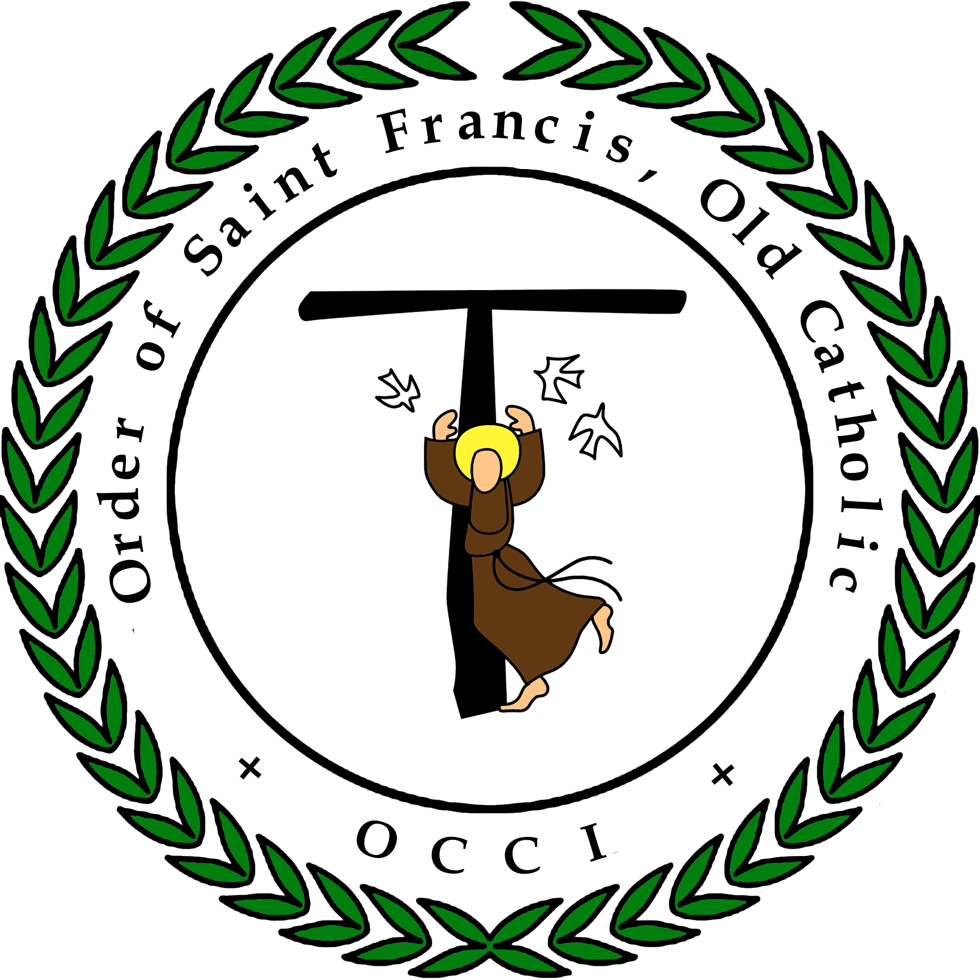 Order Of Saint Francis, Old Catholic Clipart (2000x2000), Png Download