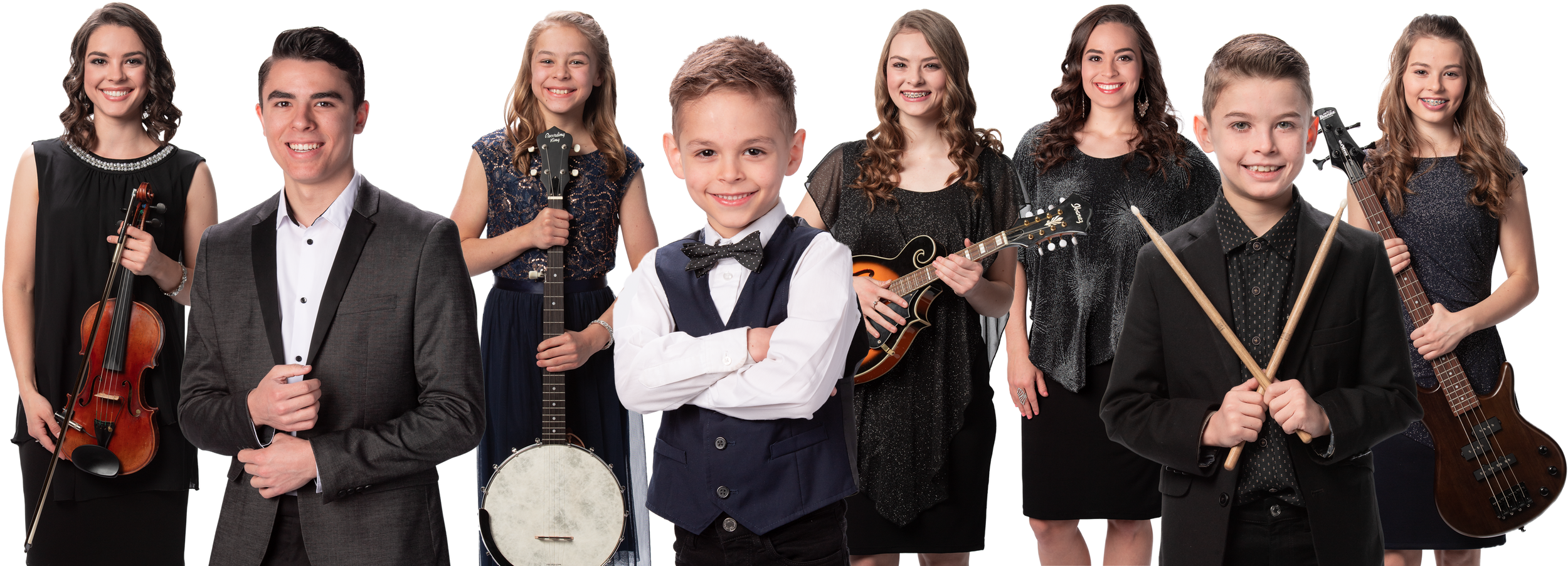 Formal Wear Clipart (2500x980), Png Download