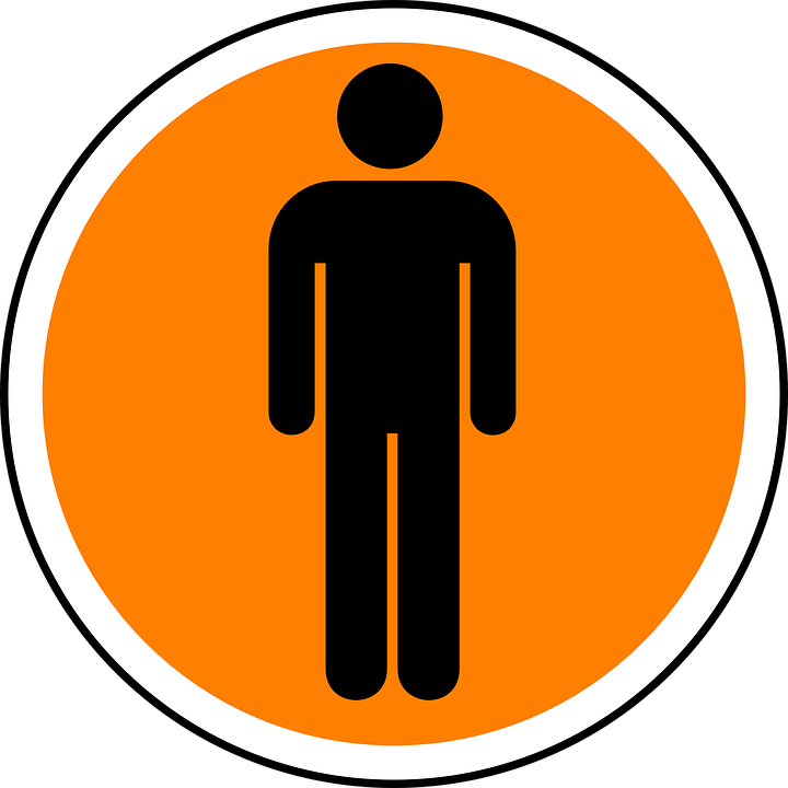 Human, Man, Sign, Symbol, Icon, Toilet - Minority Representation Clipart (720x720), Png Download