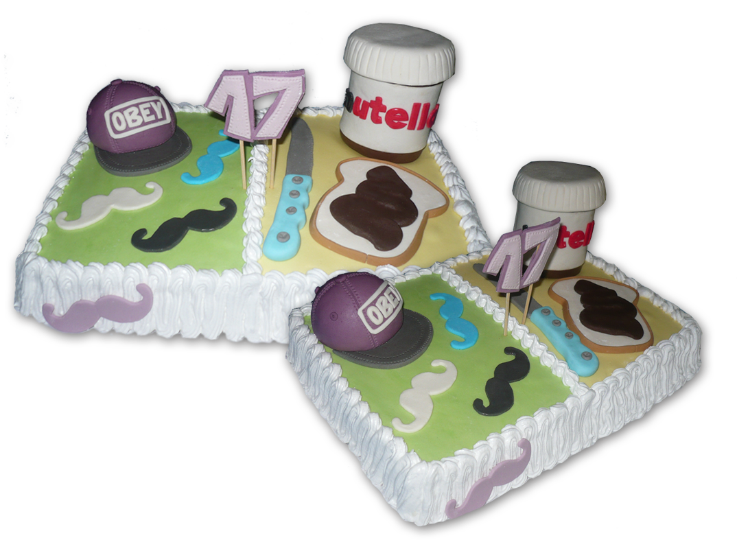 Nutella - Birthday Cake Clipart (1150x850), Png Download