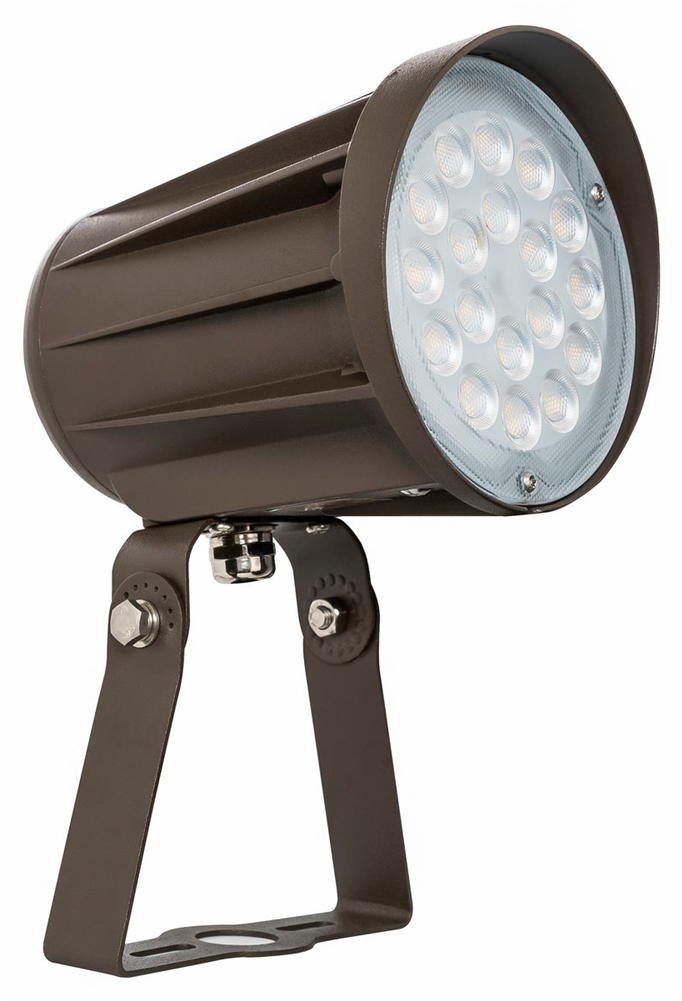 Westgate Bullet Flood Light, Trunnion, 50 Watt, 3000k, - Security Lighting Clipart (833x1000), Png Download