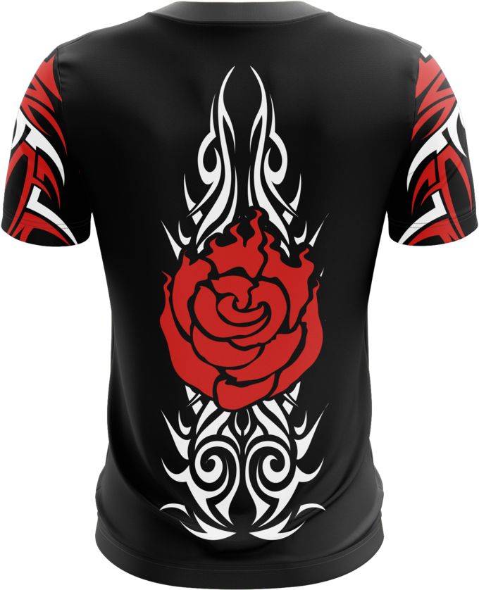 Rwby Ruby Rose Symbol Unisex 3d T Shirt Fullprinted - Ruby Rose Clipart (1024x1024), Png Download