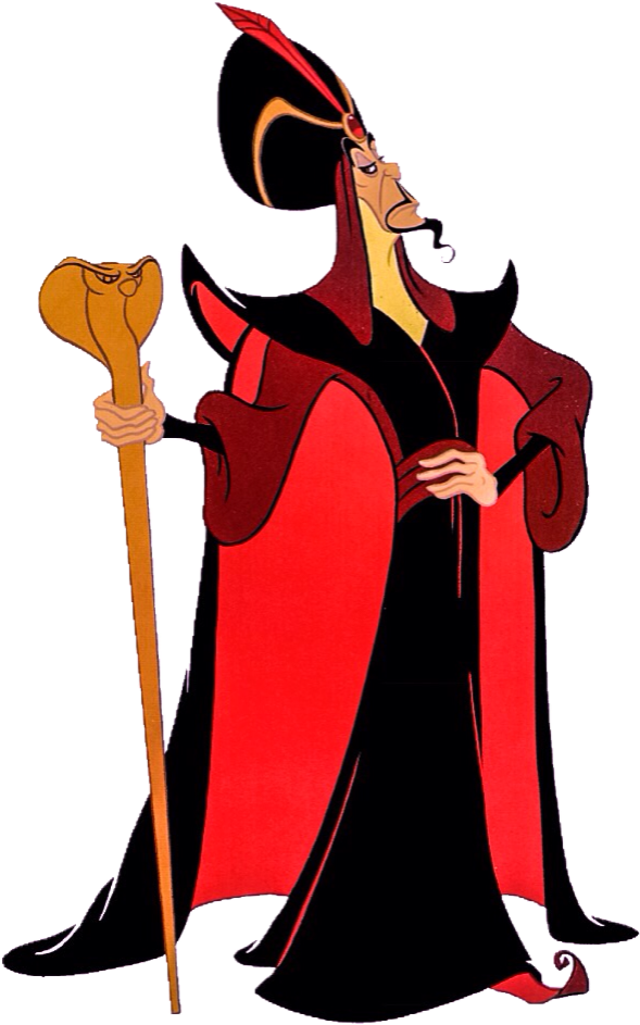 Image Freeuse Disneyland Clipart Aladdin Castle - Disney Jafar - Png Download (640x974), Png Download