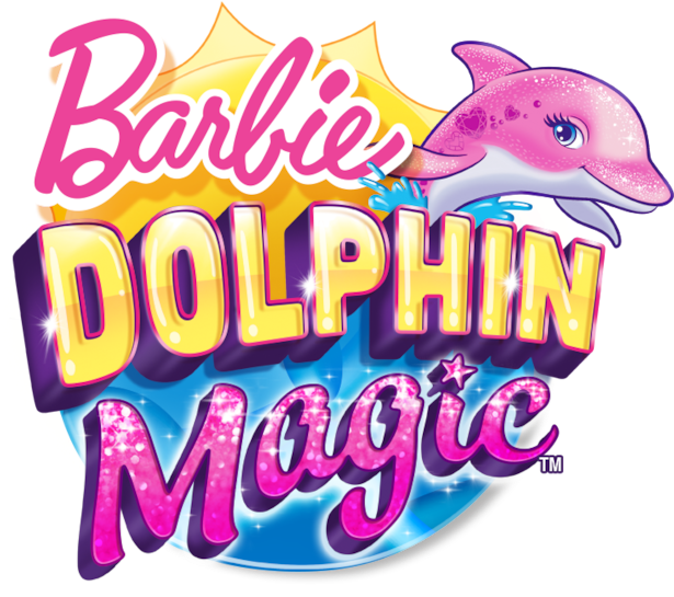 Barbie Dolphin Magic Clipart (1280x544), Png Download