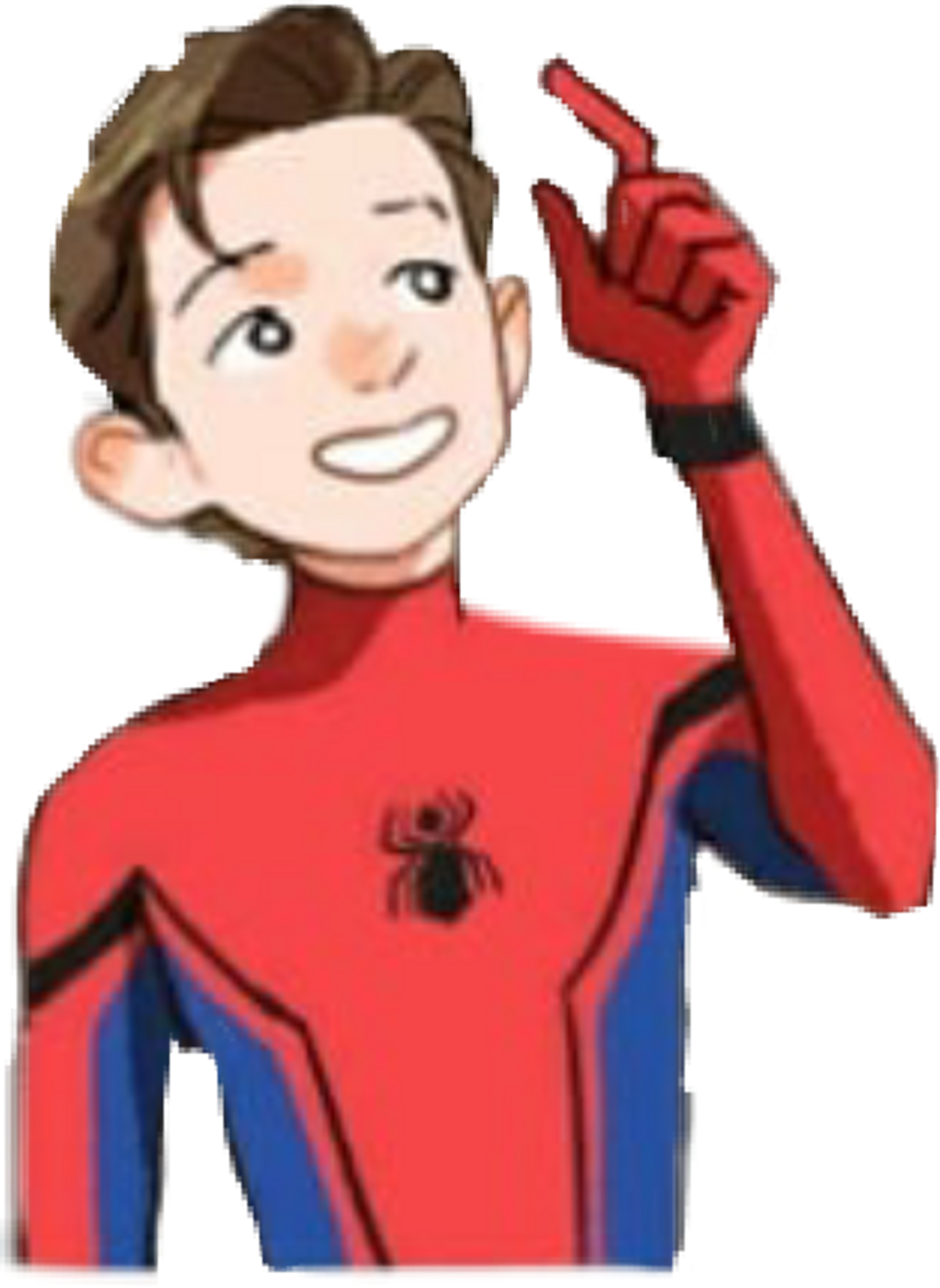 #tom #holland #tomholland #thomasstanleyholland #spider - Cartoon Clipart (1024x1402), Png Download