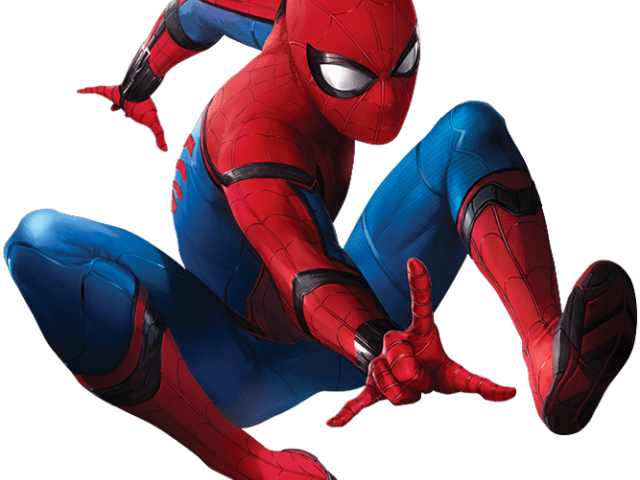 Spiderman Clipart Tom Holland - Spiderman Homecoming Transparent Background - Png Download (640x480), Png Download