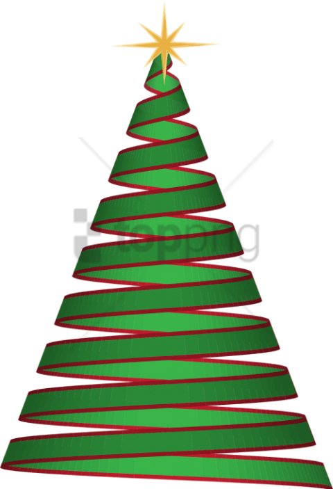 Free Png Christmas Tree Ribbon Png Image With Transparent - Christmas Tree Vector Blue Png Clipart (480x703), Png Download