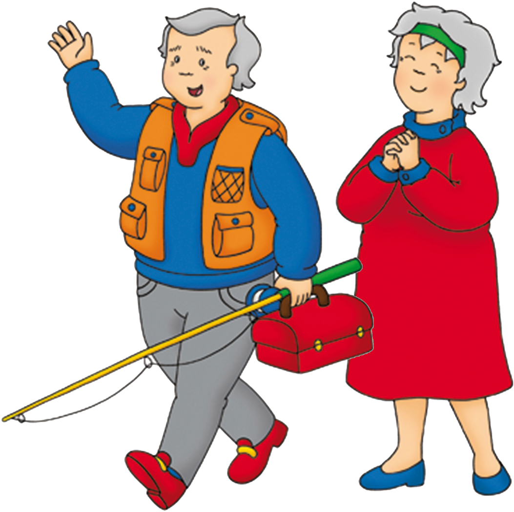 Caillou Png - Avó Do Caillou Clipart (1600x1253), Png Download