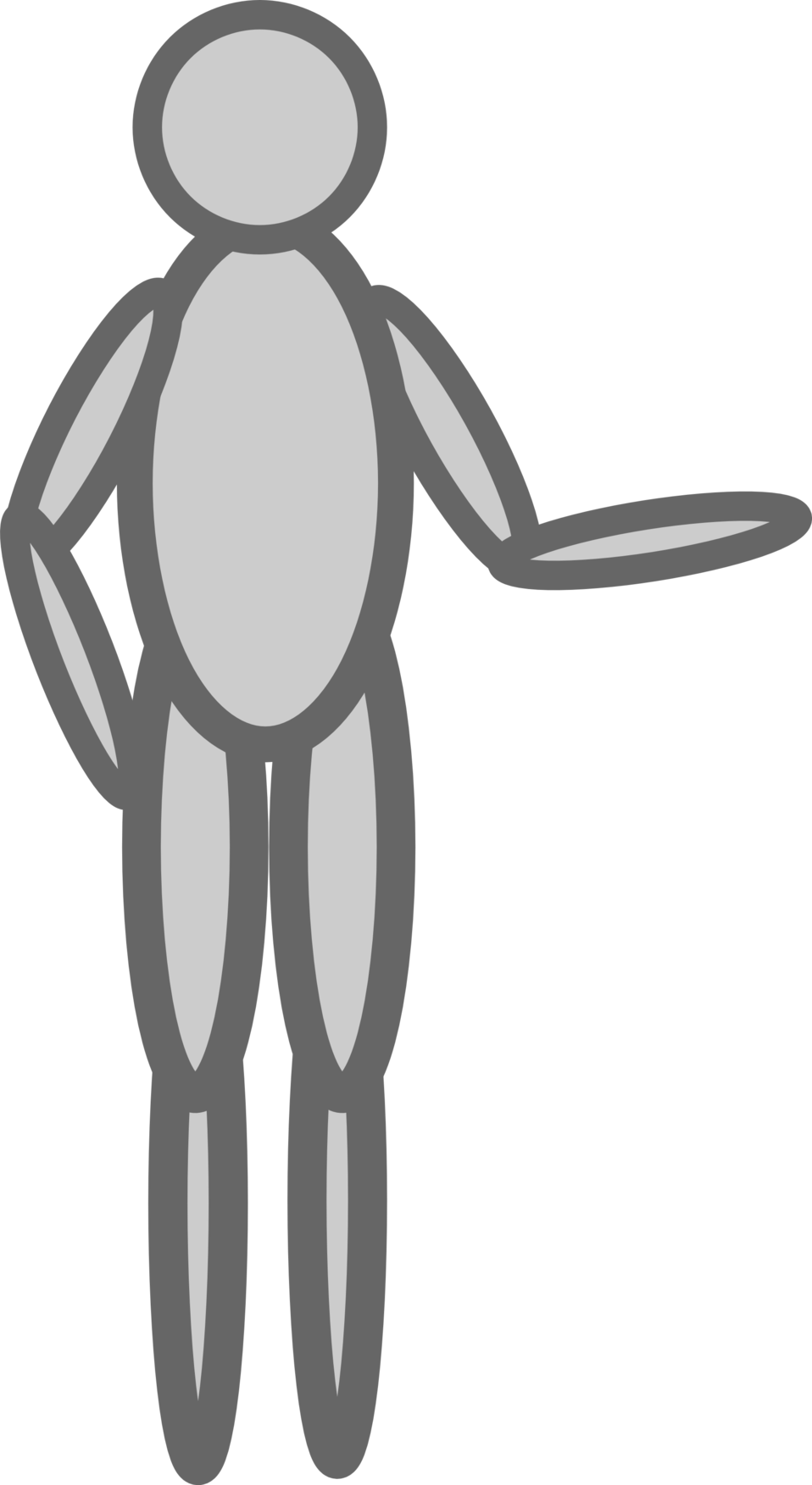 People Near A Blackboard Clipart (958x1752), Png Download