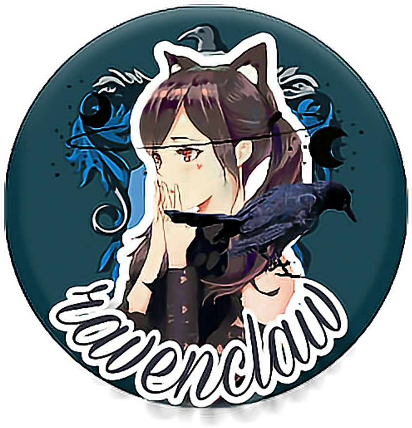 #anime #ravenclaw Clipart (1024x1024), Png Download