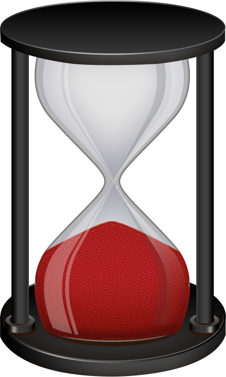 Gryffindor Hourglass Clipart (461x767), Png Download