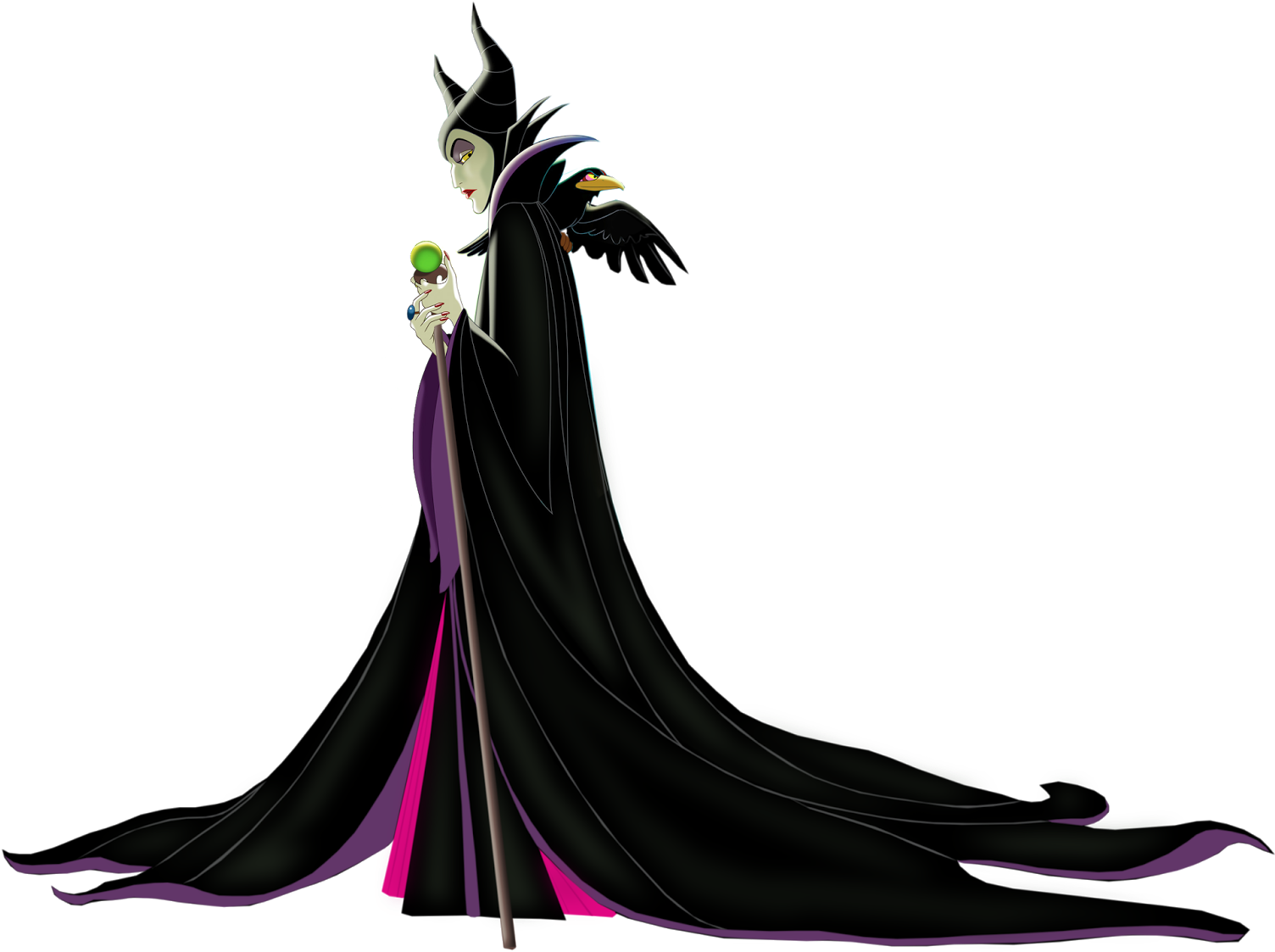 Disney Maleficent Cliparts - Maleficent Clipart Disney - Png Download (1600x1184), Png Download