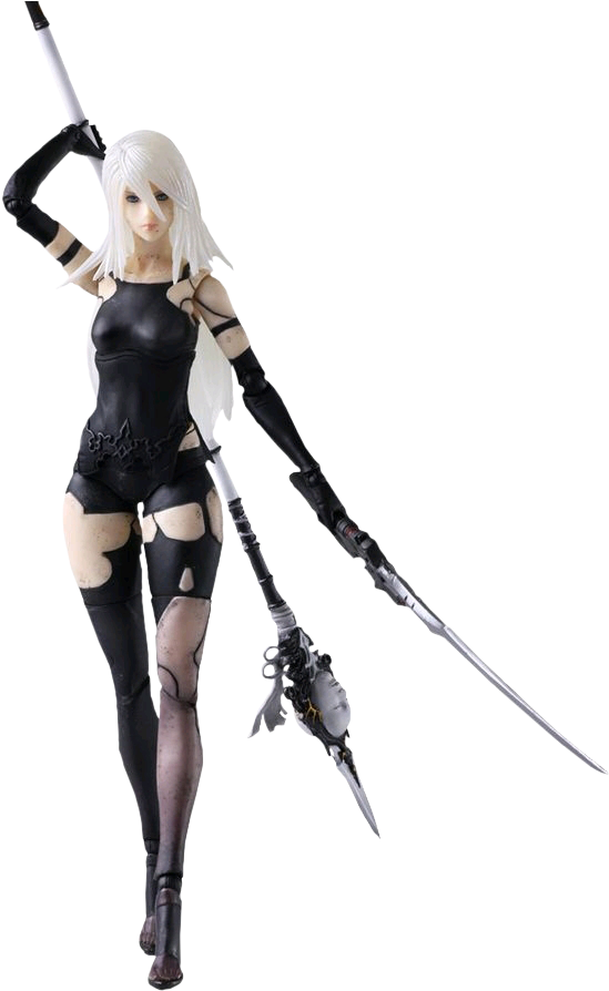 A2 Yorha Type A No - Nier Automata Action Figure Clipart (900x900), Png Download
