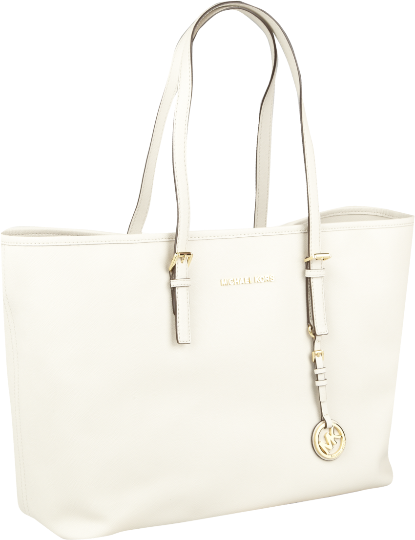 Michael Kors Tasche Mit Logo-applikationen - Tote Bag Clipart (1452x1413), Png Download