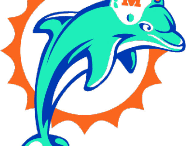 1997 Miami Dolphins Logo Clipart (640x480), Png Download