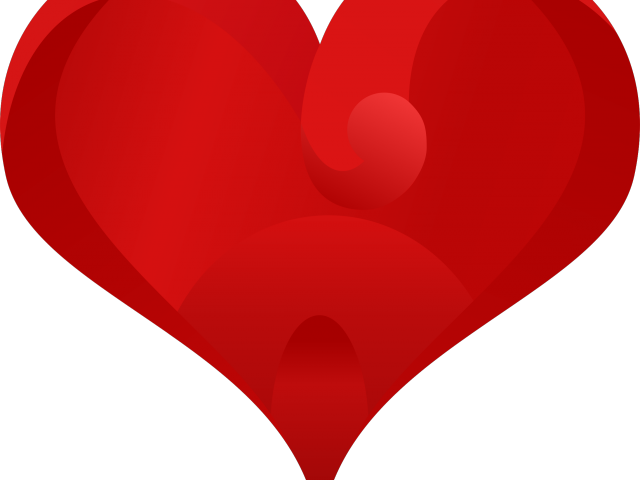 Heart Icons Red - Valentines Day Heart Png Clipart (640x480), Png Download