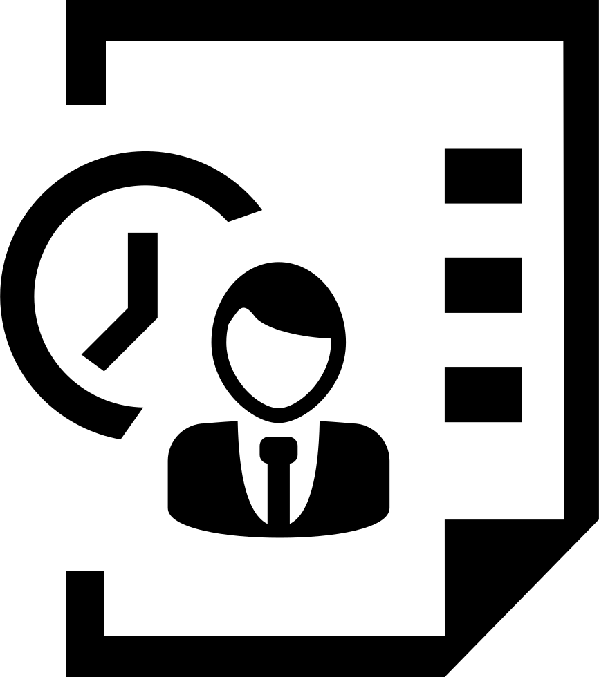 Png File Svg - Icon For Leave Png Clipart (866x980), Png Download