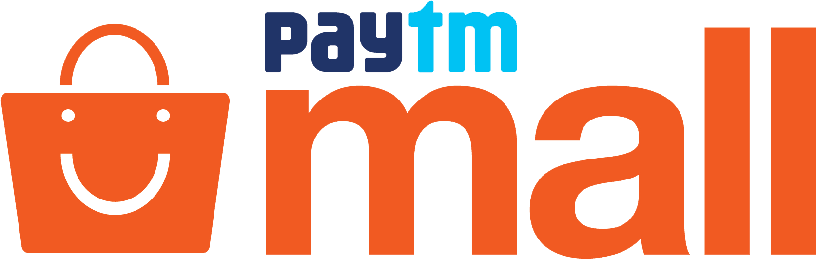 Paytm Mall Transparent Logo Paytm Mall Icon Image Free - Paytm Mall Logo Png Clipart (1957x620), Png Download
