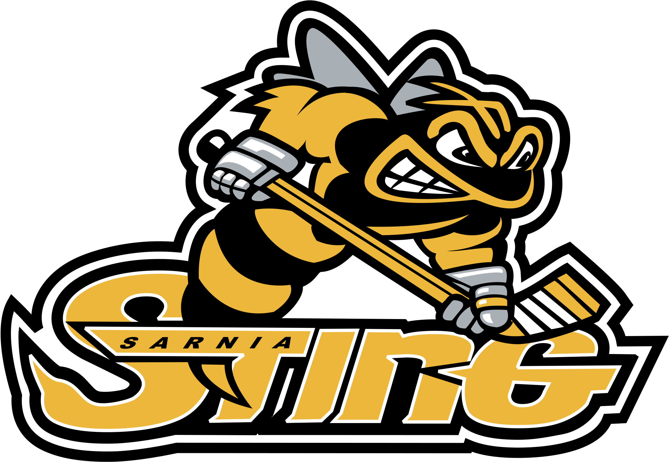 Sarnia Sting Logo Png Transparent - Sarnia Sting Logo Clipart (2400x2400), Png Download
