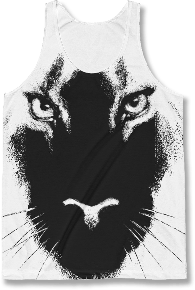 Cat's Eyes Tank - Active Tank Clipart (1000x1000), Png Download