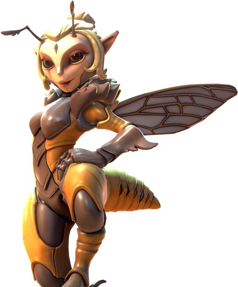 Stingra Thumb Brawlout - Cartoon Clipart (1920x1080), Png Download