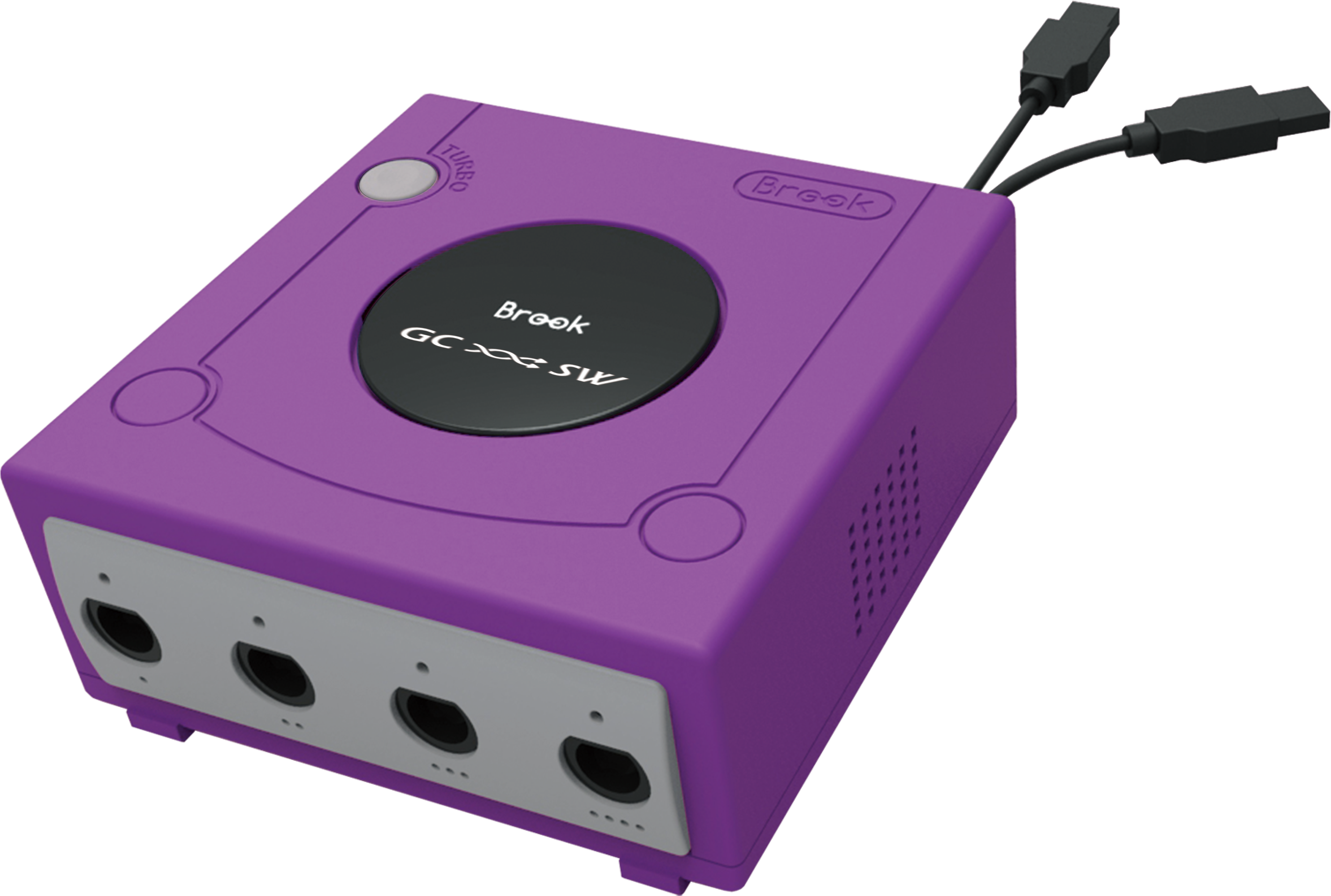Gc To Sw Controller Adapter - Gamecube To Switch Converter Clipart (5000x3319), Png Download