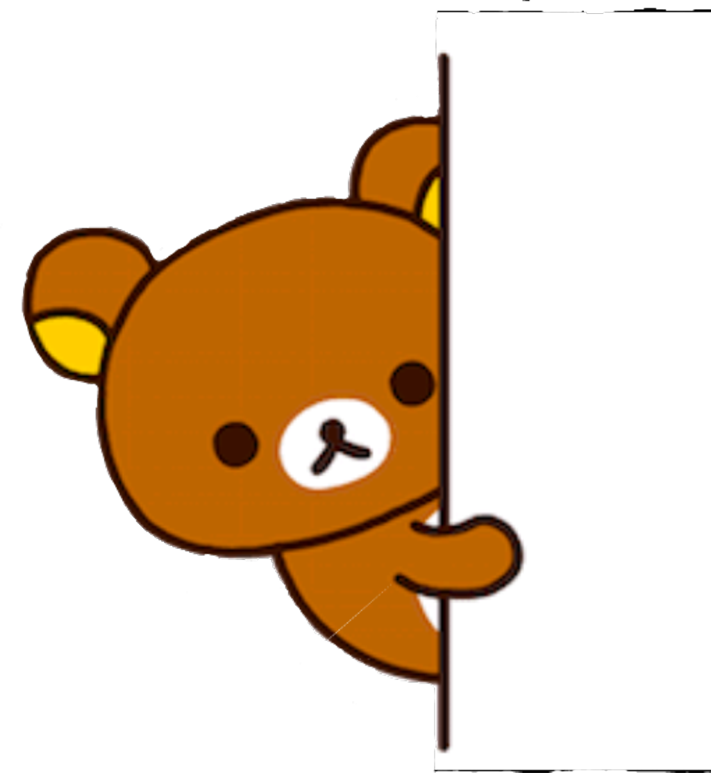 Rilakkuma Sticker - Rilakkuma Stickers Clipart (1024x1114), Png Download