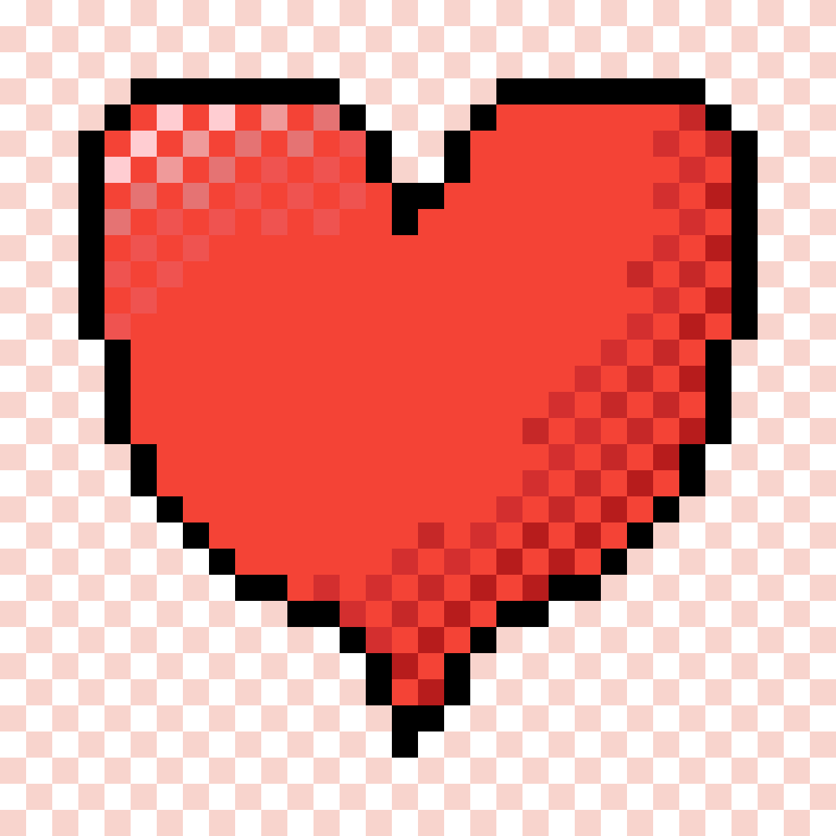 A Heart By Kirbynutz-8bit - Pixel Basketball Clipart (1184x1184), Png Download