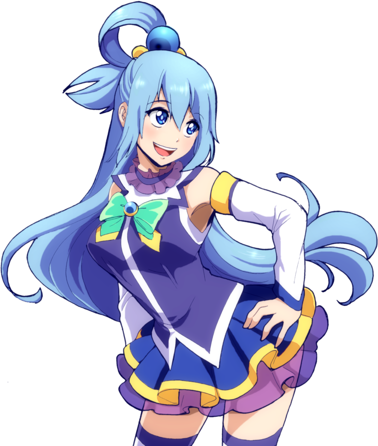 Download 1553128409391 - Aqua Konosuba Transparent Background Hd