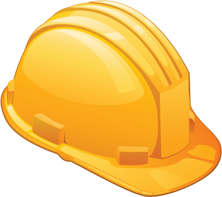 Helmet Simple Hard Engineering Architectural Hat Clipart - Imagenes Para Tarjetas De Construccion - Png Download (800x705), Png Download