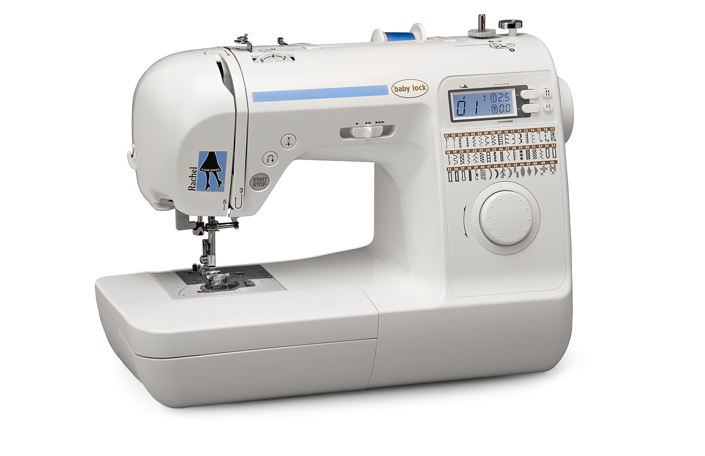 Bl50a Rachel St 3ql - Rachel Baby Lock Sewing Machine Clipart (1600x900), Png Download