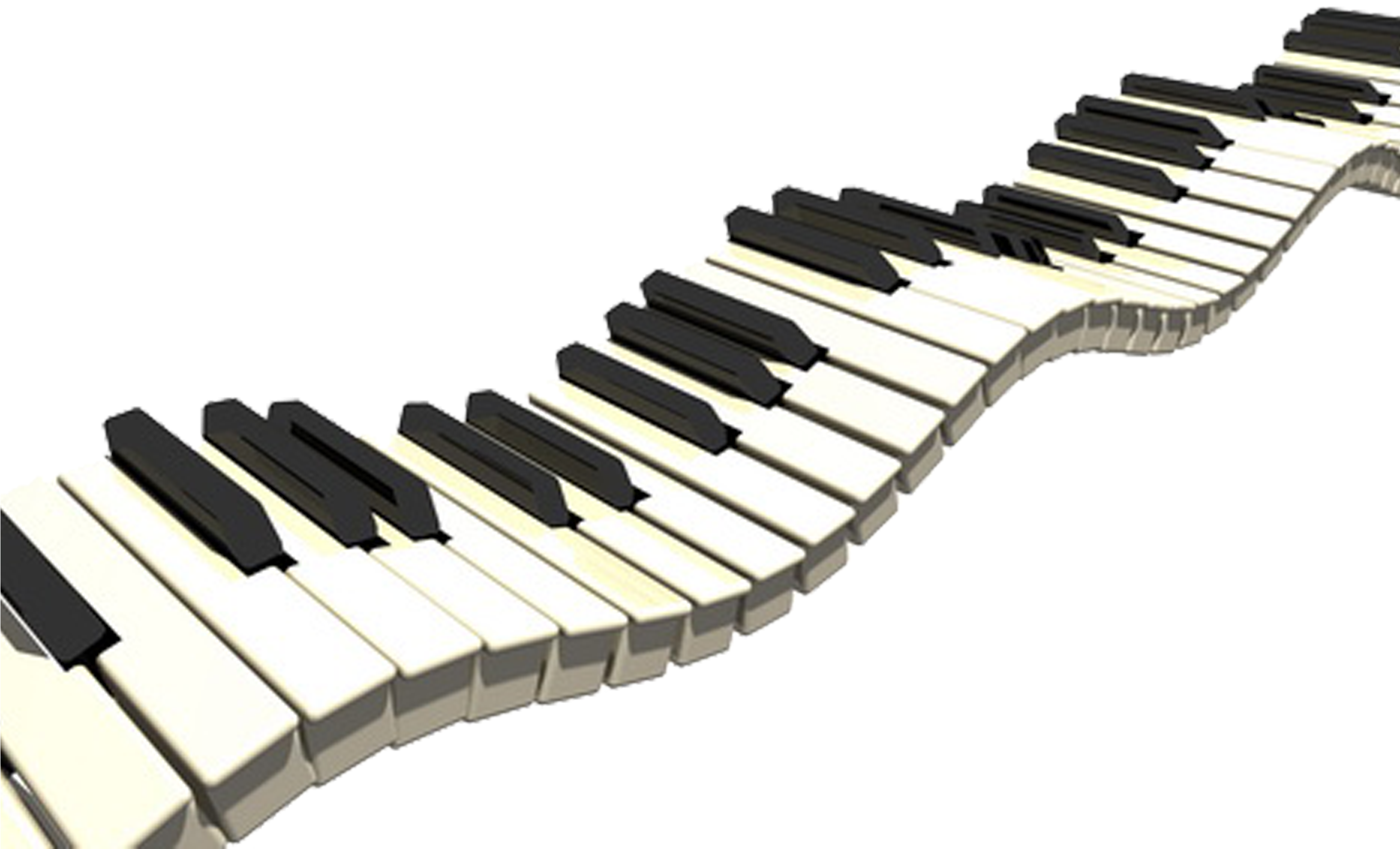 Piano Musical Keyboard Clip Art - Clip Art Piano Keys - Png Download (2954x1791), Png Download