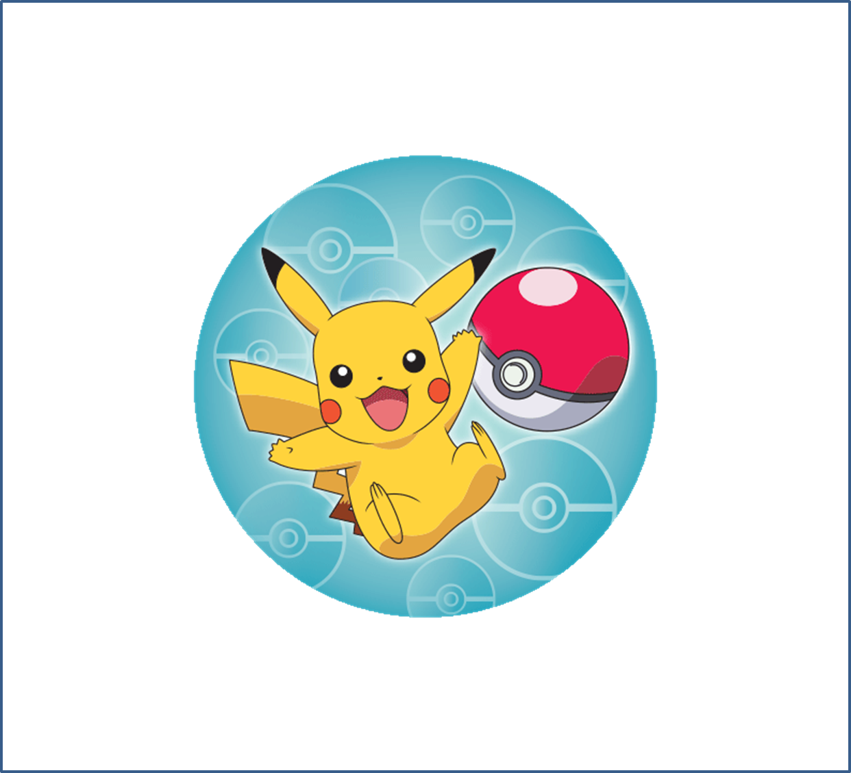 Pokemon Cake Topper Clipart - Large Size Png Image - PikPng