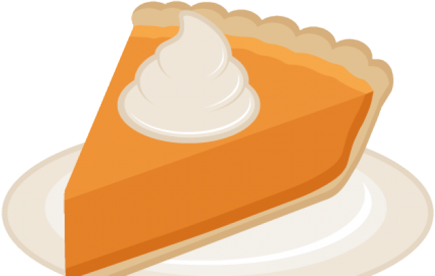 Pies Clipart Whipped Cream Clipart - Cute Pumpkin Pie Clipart - Png Download (640x480), Png Download