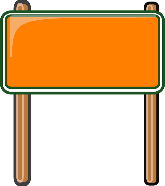 Highway Sign Png - Blue Road Sign Png Clipart (532x601), Png Download