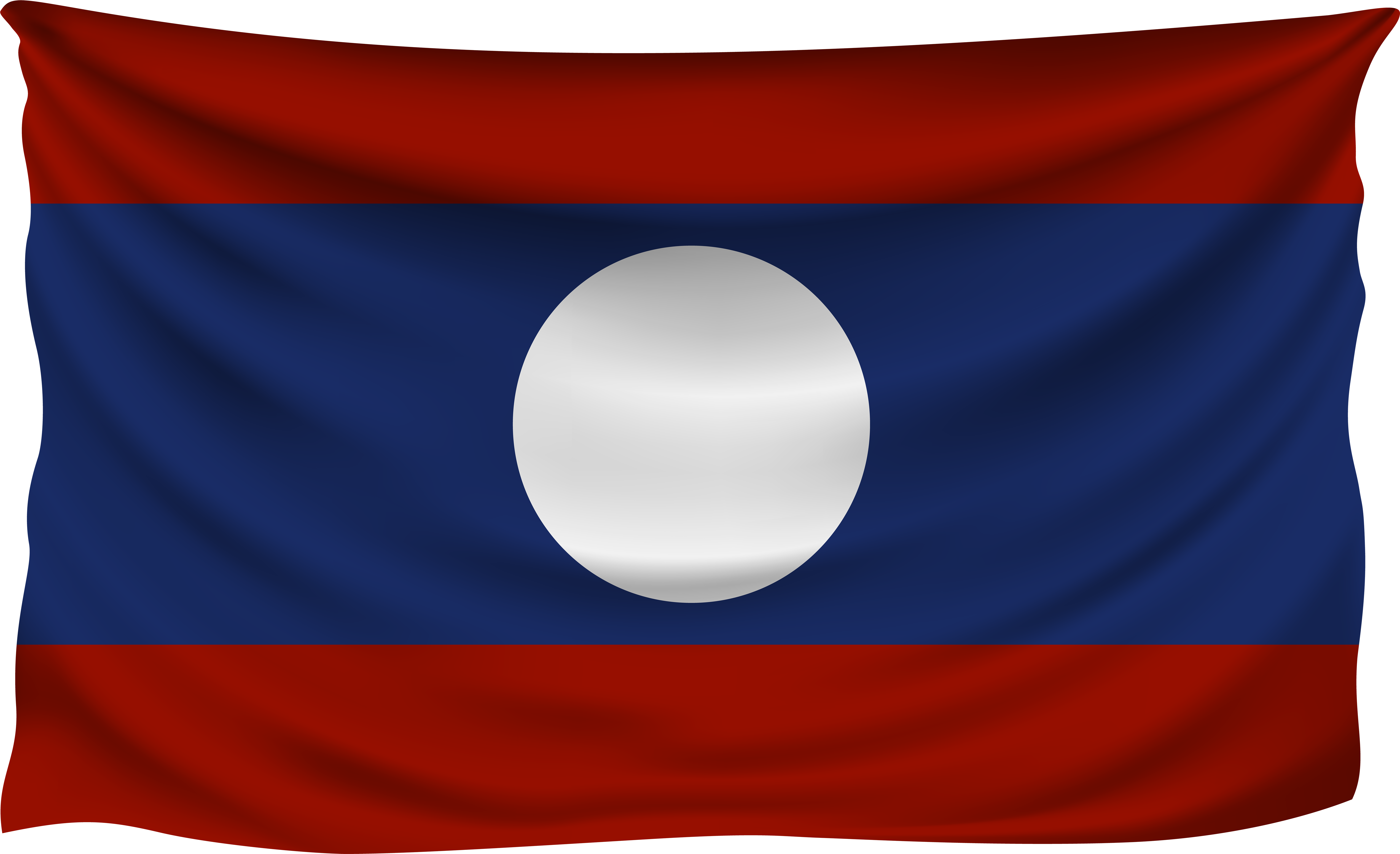 Free Png Download Laos Wrinkled Flag Clipart Png Photo Laos Flag Png Transparent Png Large Size Png Image Pikpng
