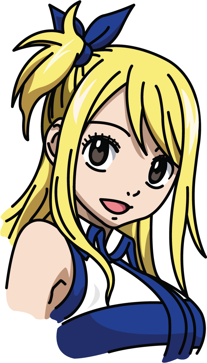 How To Draw Lucy Heartfilia, Fairy Tail, Anime, Easy - Easy To Draw Lucy Heartfilia Clipart (720x1280), Png Download