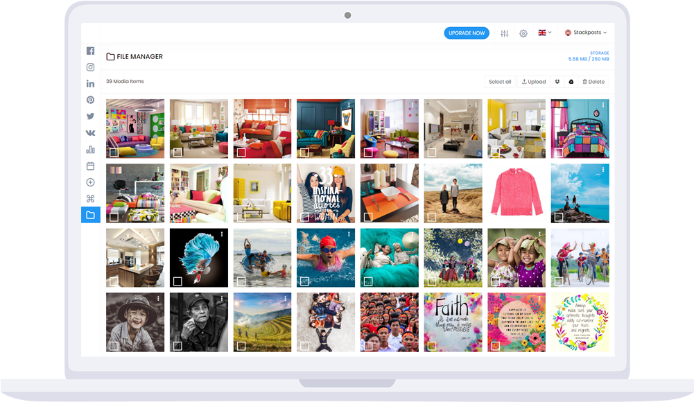 Get Real Instagram Followers Organically Using The - Stackpost Instagram Bot Clipart (1050x620), Png Download