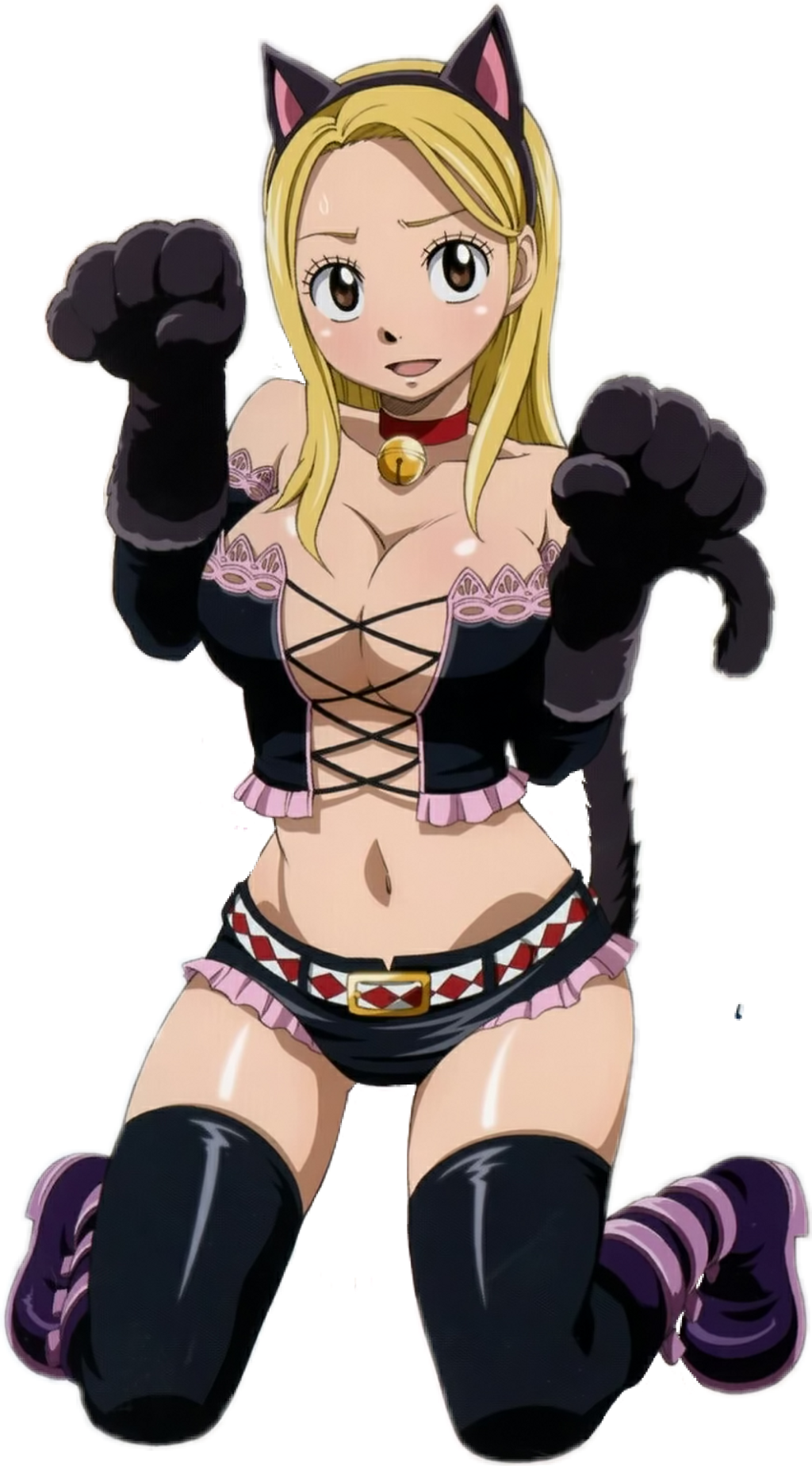 #lucy #lucy Heartfilia #lucyheartfillia #cat #lucycat - Lucy Heartfilia Cat Outfit Clipart (1024x1848), Png Download